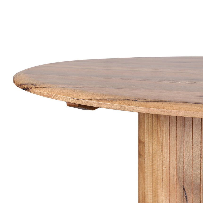 1.35m Round Dining Table - Natural - View 5