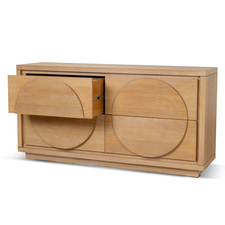 1.6m Dressing Unit - Dusty Oak - View 5