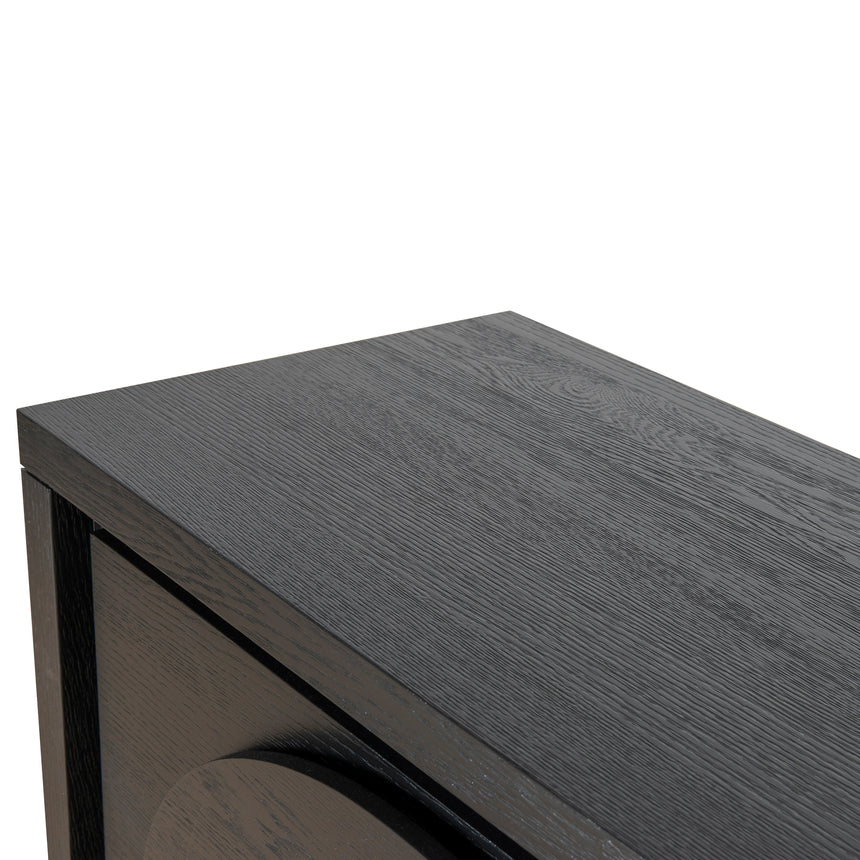 1.6m Dressing Unit - Textured Espresso Black - View 11