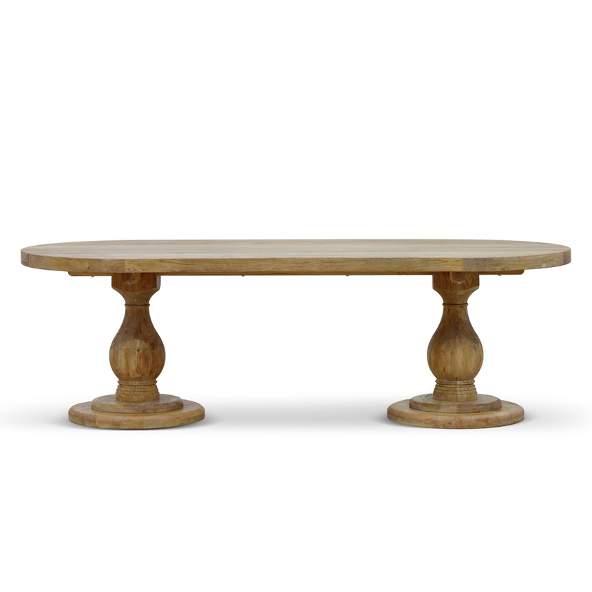 2.4m Dining Table - Natural - View 2