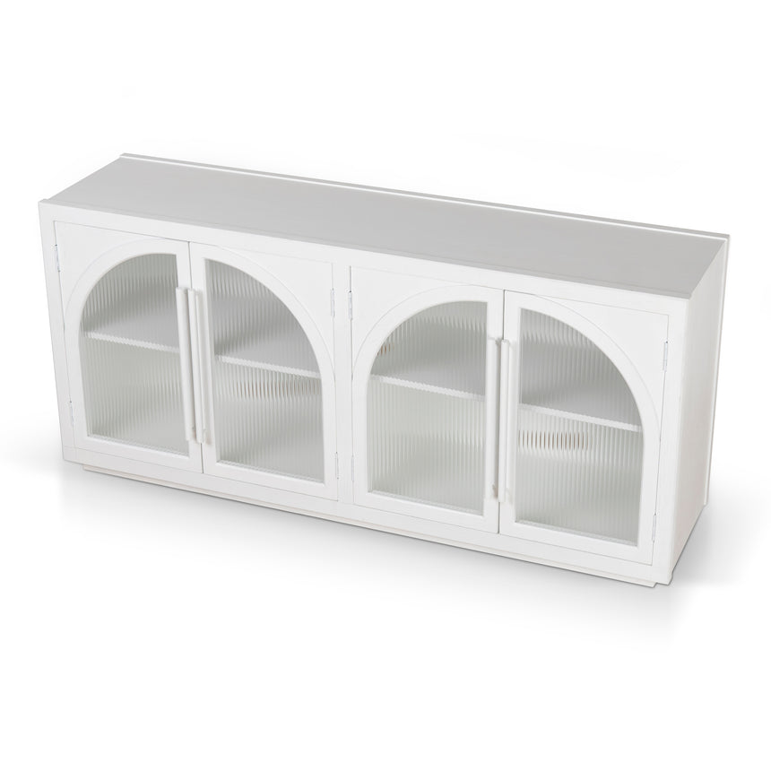 1.78m Sideboard Unit - White - View 5