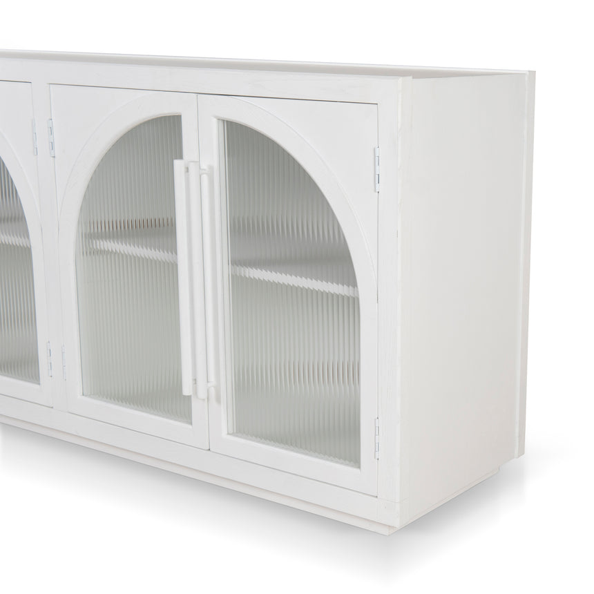1.78m Sideboard Unit - White - View 9