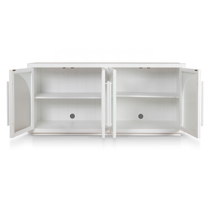 1.78m Sideboard Unit - White - View 4