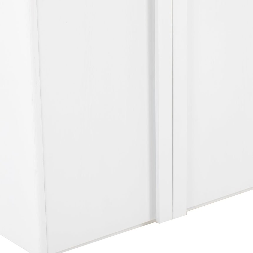 Ash Curve Cabinet - White - View 6
