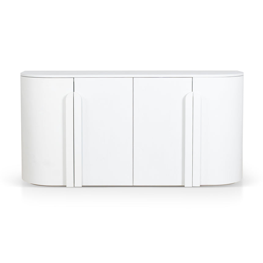 1.6m Sideboard - Full White - View 2
