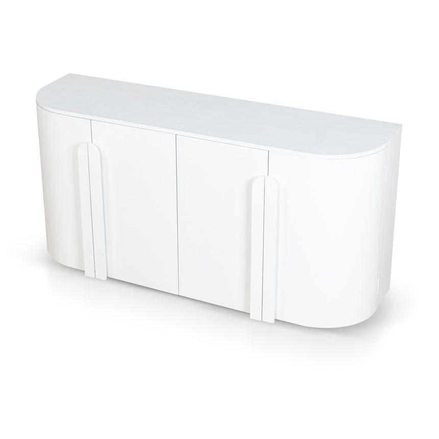 1.6m Sideboard - Full White - View 3