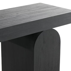 CDT8958-NI 1.9m New Elm Console Table - Full Black