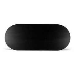 CDT8973-CN 2.5m Wooden Dining Table - Black