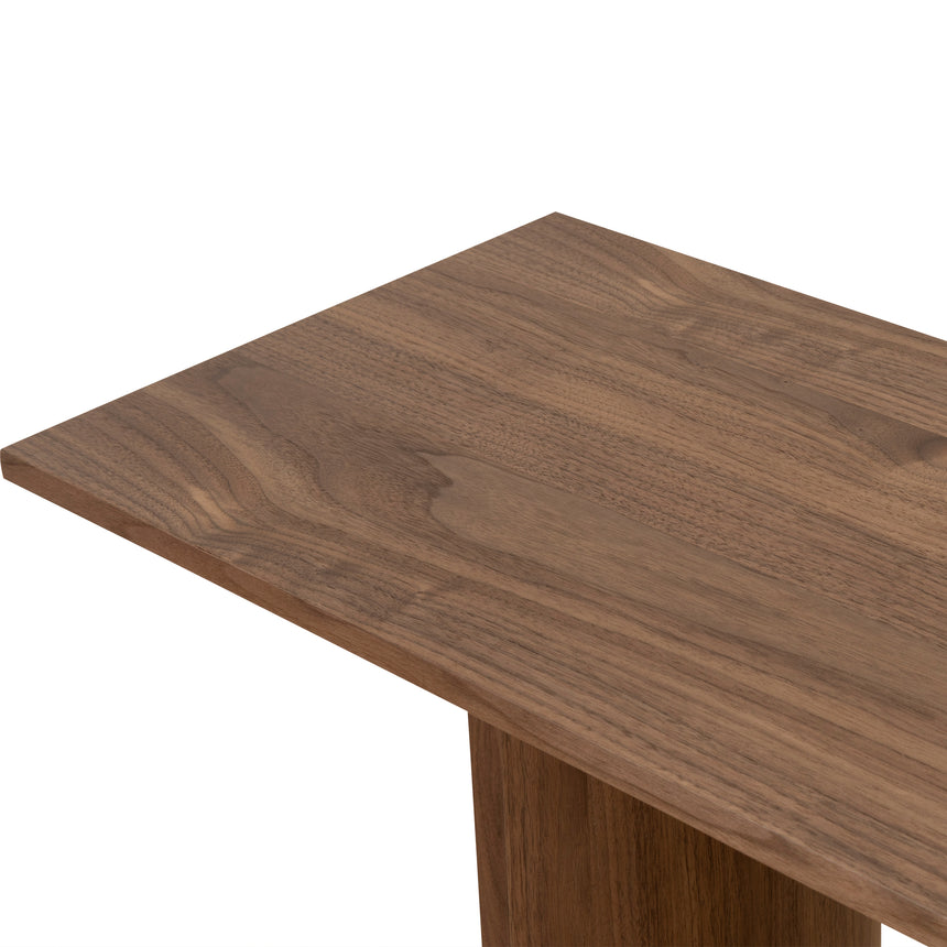 1.6m Console Table - Walnut Veneer - View 5
