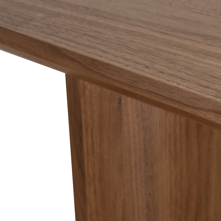 1.6m Console Table - Walnut Veneer - View 11