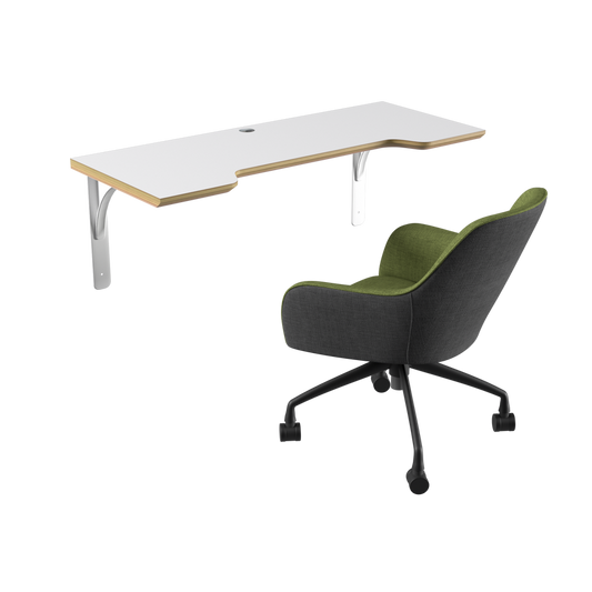 Silent Booth Medium Black by Humble Office