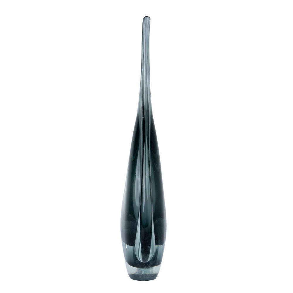 Gray glass pendant ornament | Grey | Myka Home - View 3