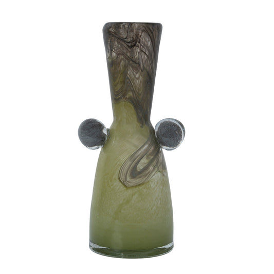 Double-Beaded Vase Style A | Natural | Myka Home
