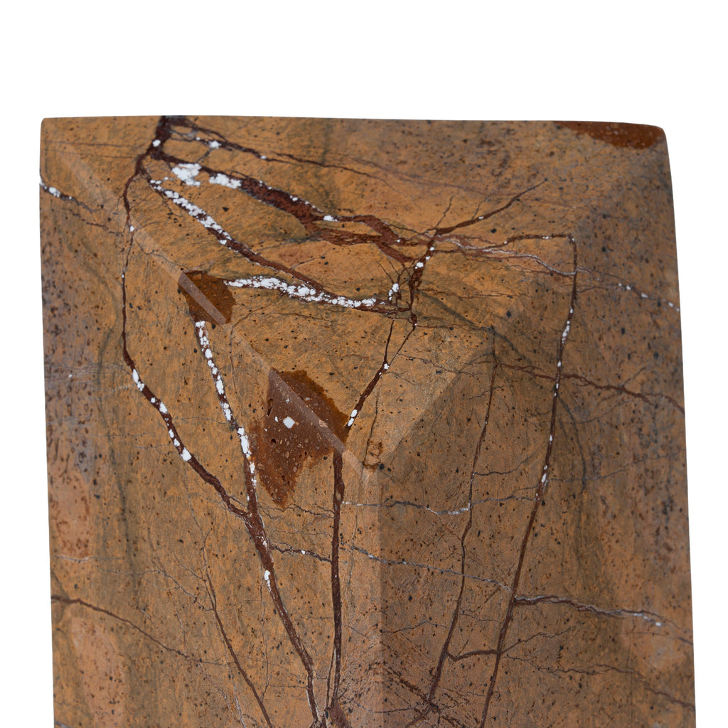 Marble Polyhedral Geometry A | Myka Home
