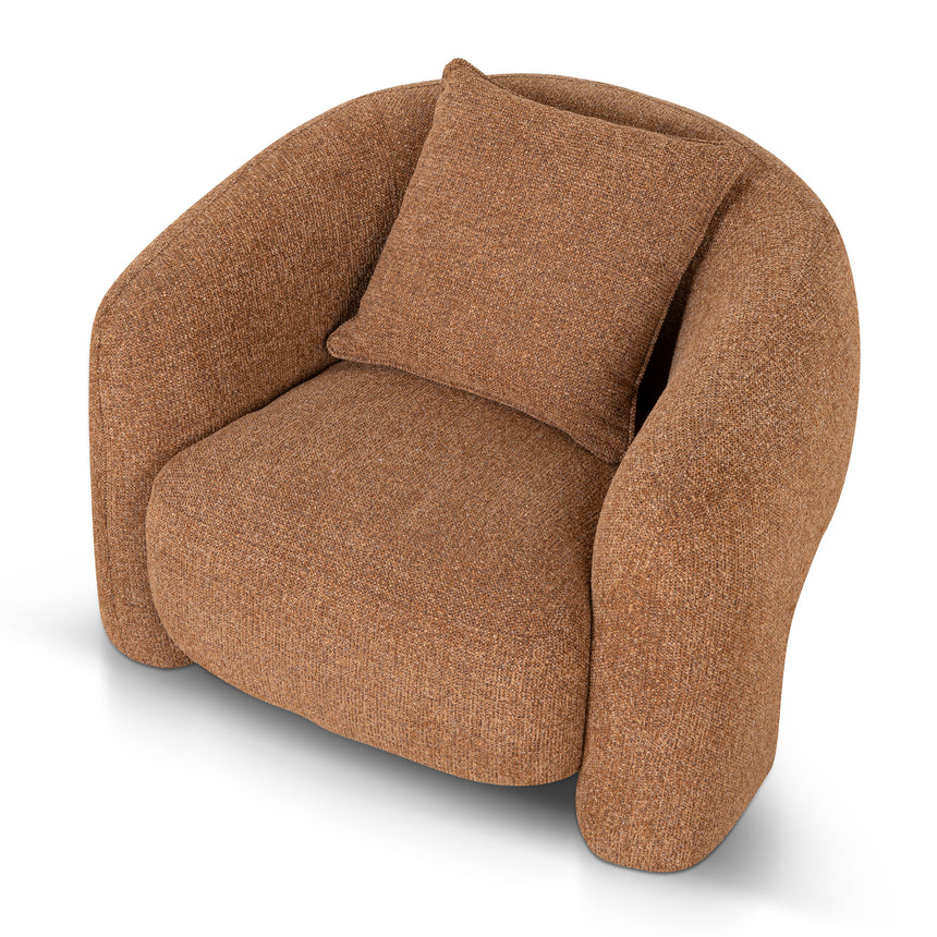 Armchair - Coral Orange - View 16