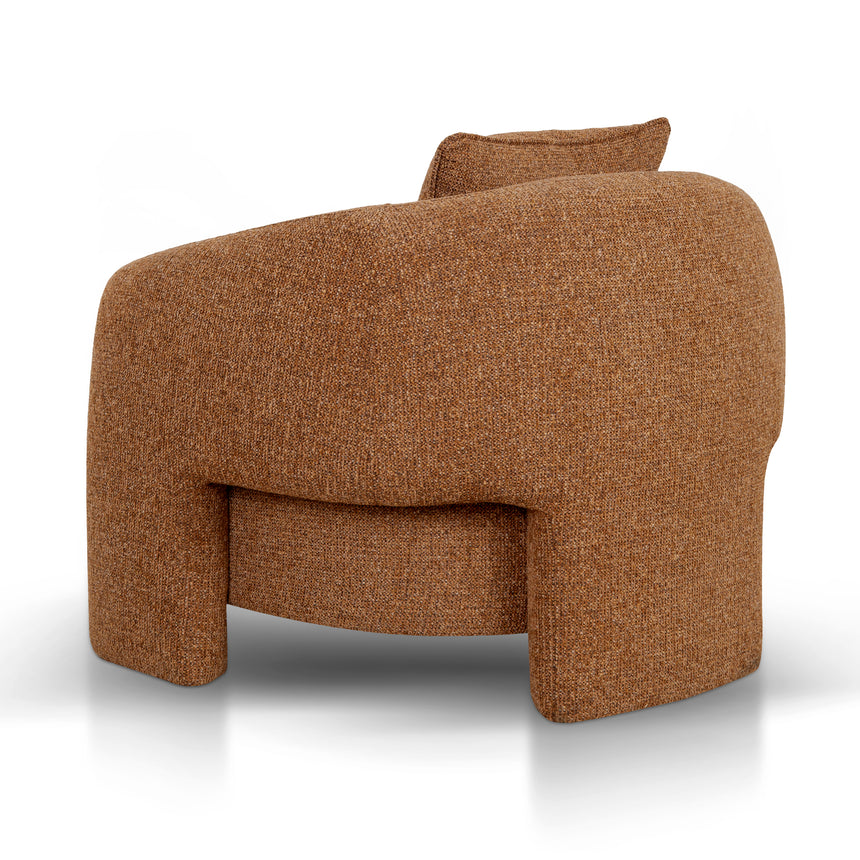 Armchair - Coral Orange - View 5