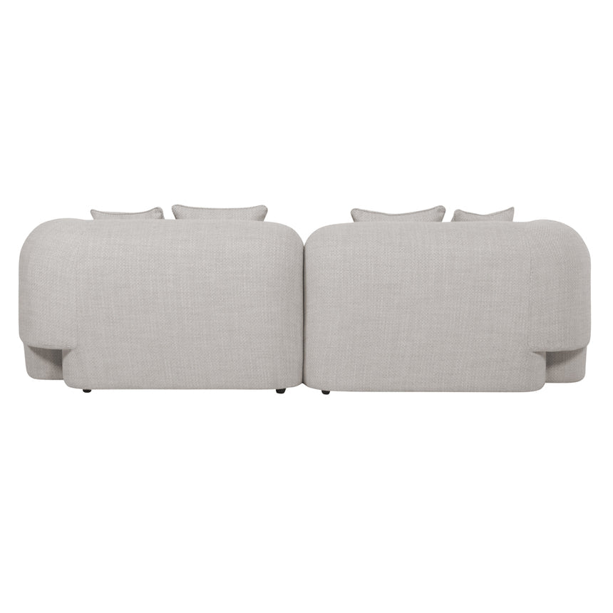 3 Seater Sofa - Beige Linen - View 6