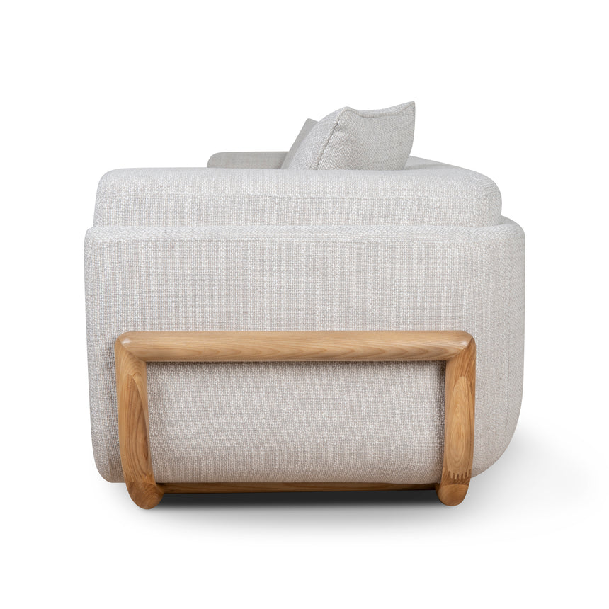 3 Seater Sofa - Beige Linen - View 5