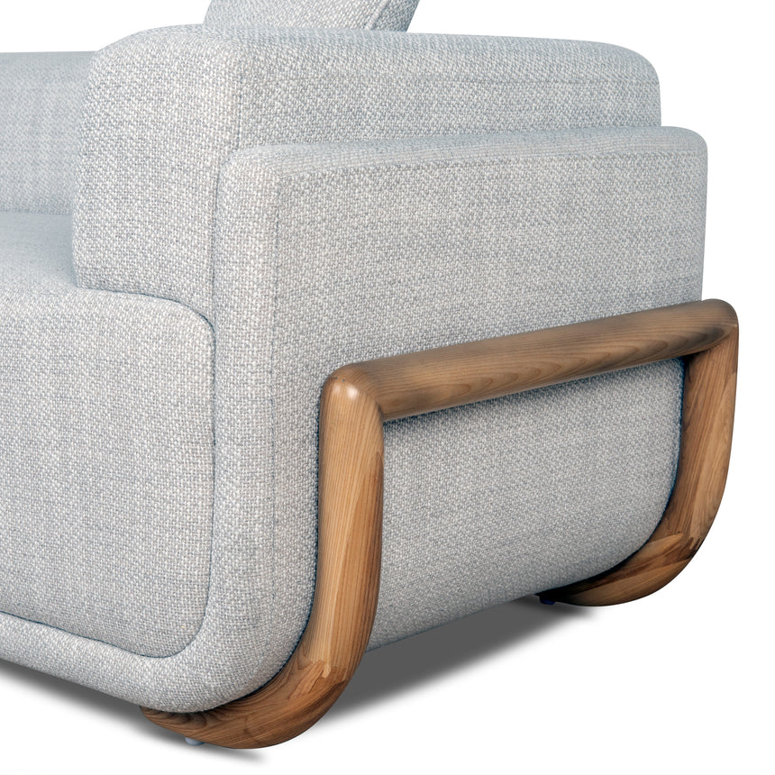 3 Seater Sofa - Beige Linen - View 10