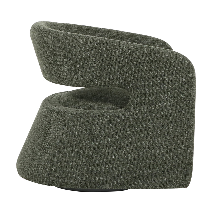 Armchair - Coral Dark Green - View 3