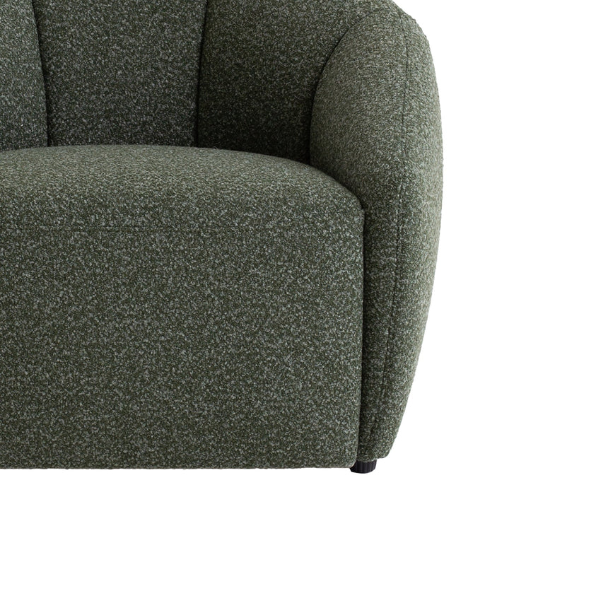 Fabric Armchair - Marsh Green - View 5