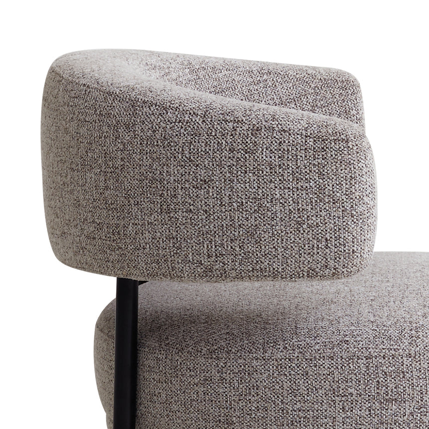 Fabric Armchair - Mountain Grey - View 4