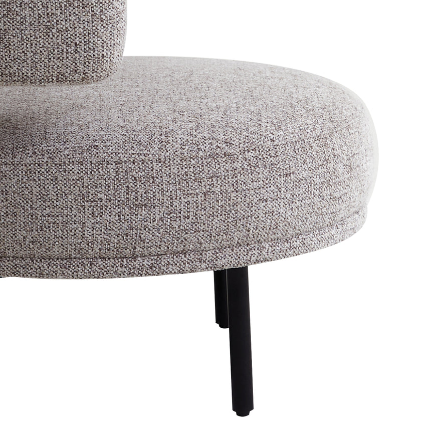 Fabric Armchair - Mountain Grey - View 5