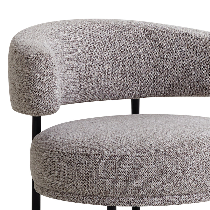 Fabric Armchair - Mountain Grey - View 6