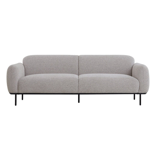 CLC10026-IG 3 Seater Fabric Sofa - Speckled Grey
