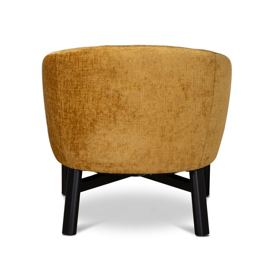 Fabric Armchair - Ochre - View 5