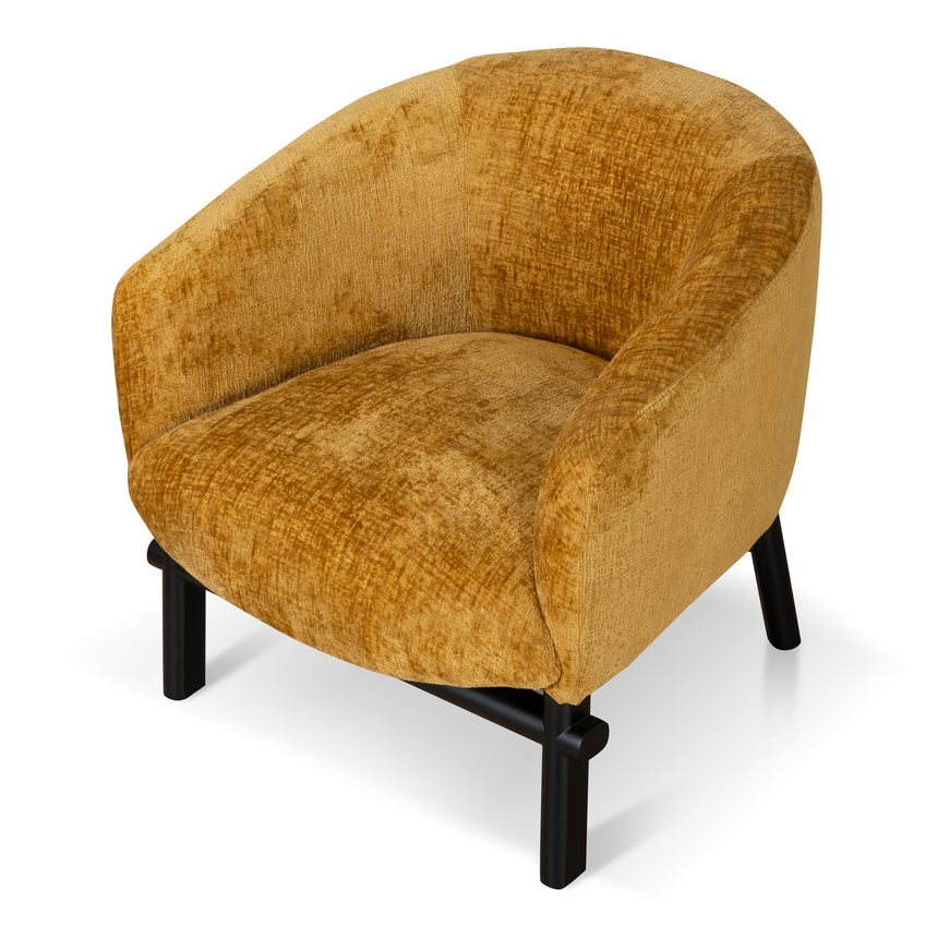 Fabric Armchair - Ochre - View 7
