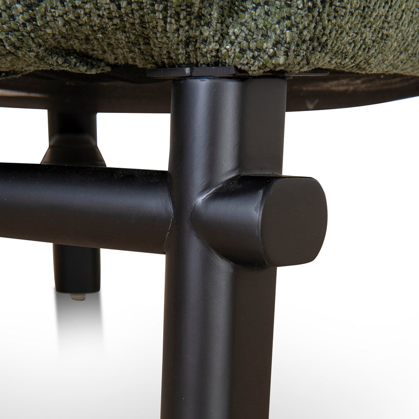 Fabric Armchair - Coral Dark Green - View 11