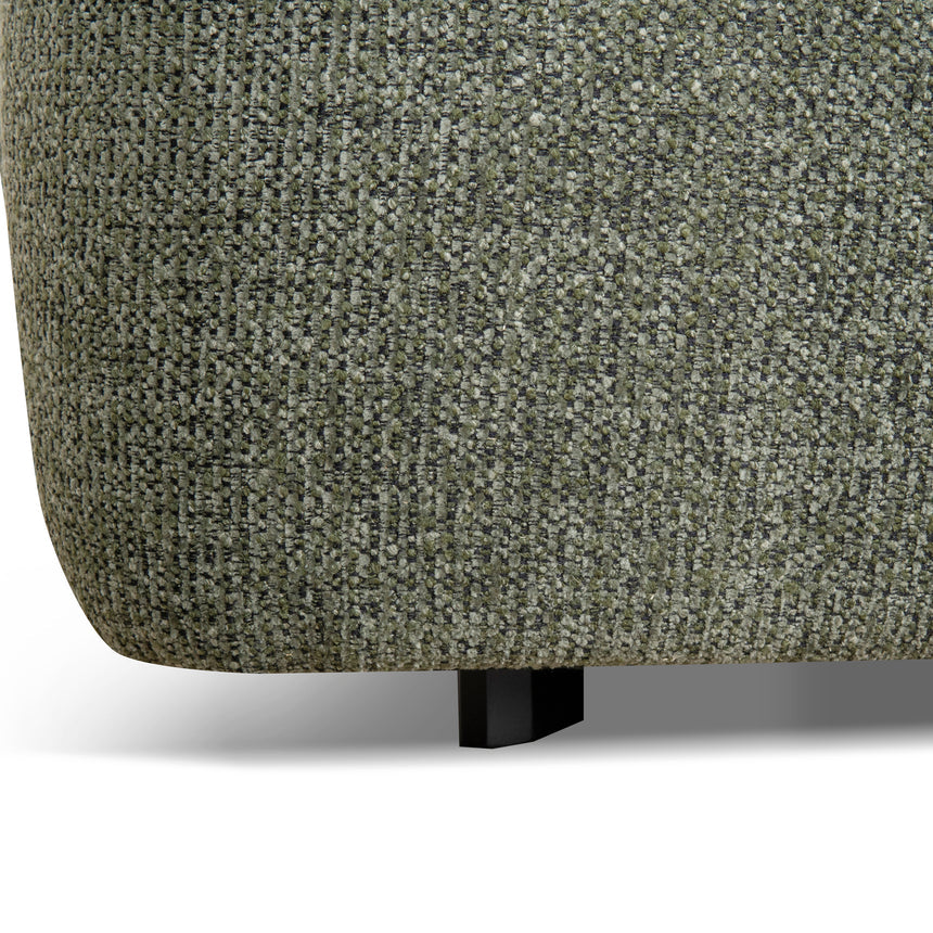 Right Chaise Sofa - Coral Dark Green - View 11