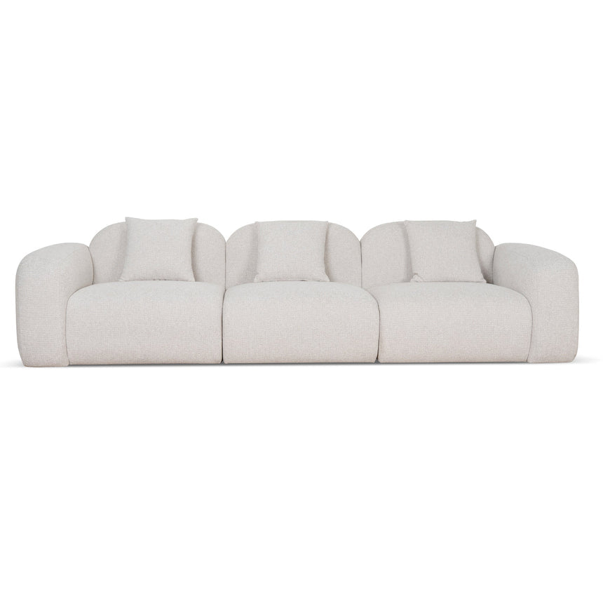 4 Seater Sofa - Stone Beige - View 3