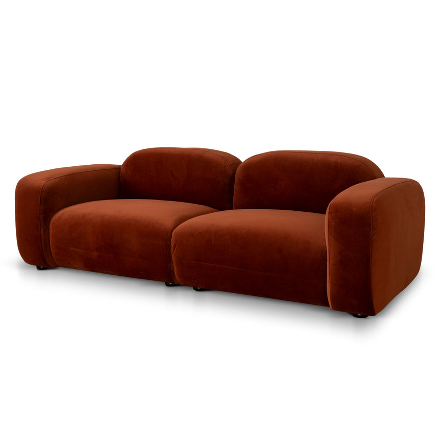 3 Seater Sofa - Umber Orange - View 6