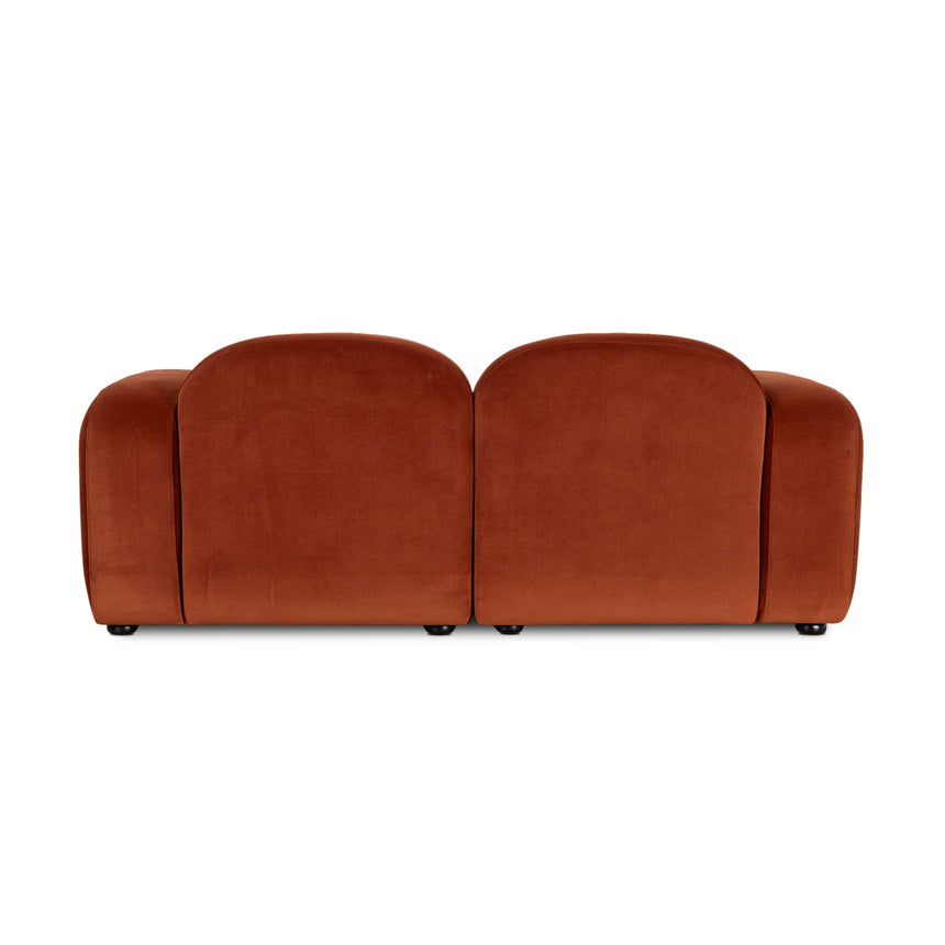 2 Seater Sofa - Umber Orange - View 6