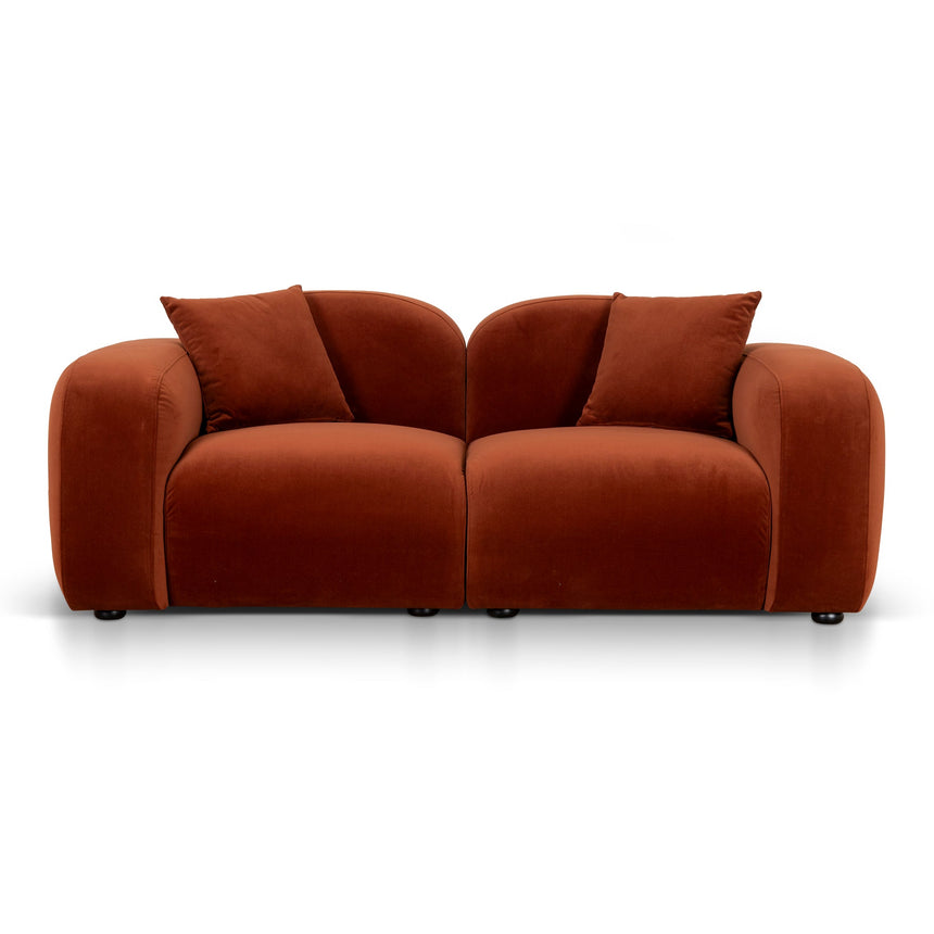 2 Seater Sofa - Umber Orange - View 3