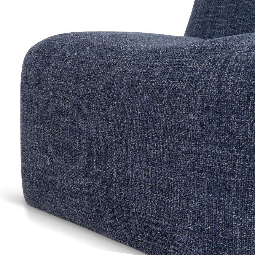 Fabric Lounge Chair - Moss Navy - View 8