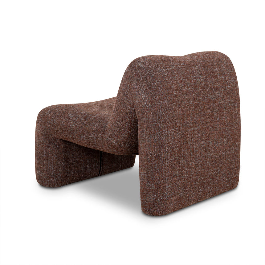 Fabric Lounge Chair - Moss Brown - View 4