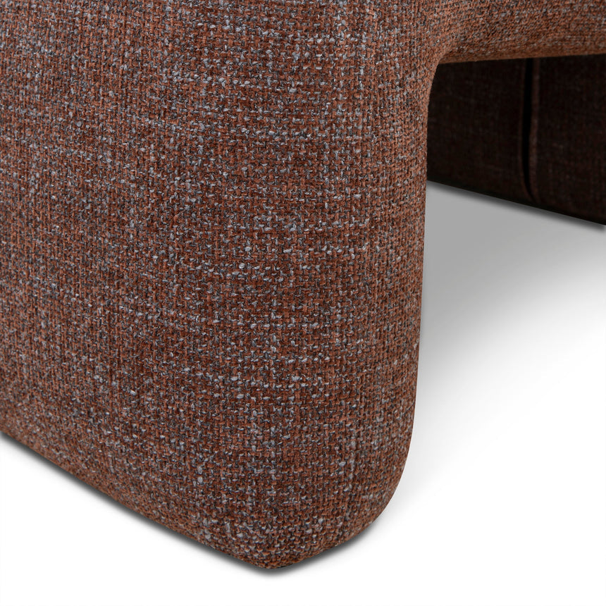 Fabric Lounge Chair - Moss Brown - View 8