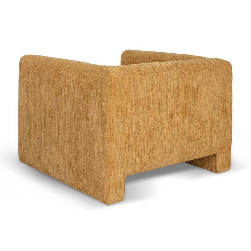 Fabric Armchair - Yellow Sand - View 4