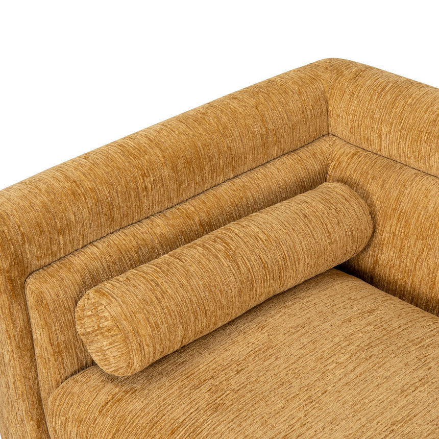 3 Seater Fabric Sofa - Yellow Sand - View 14