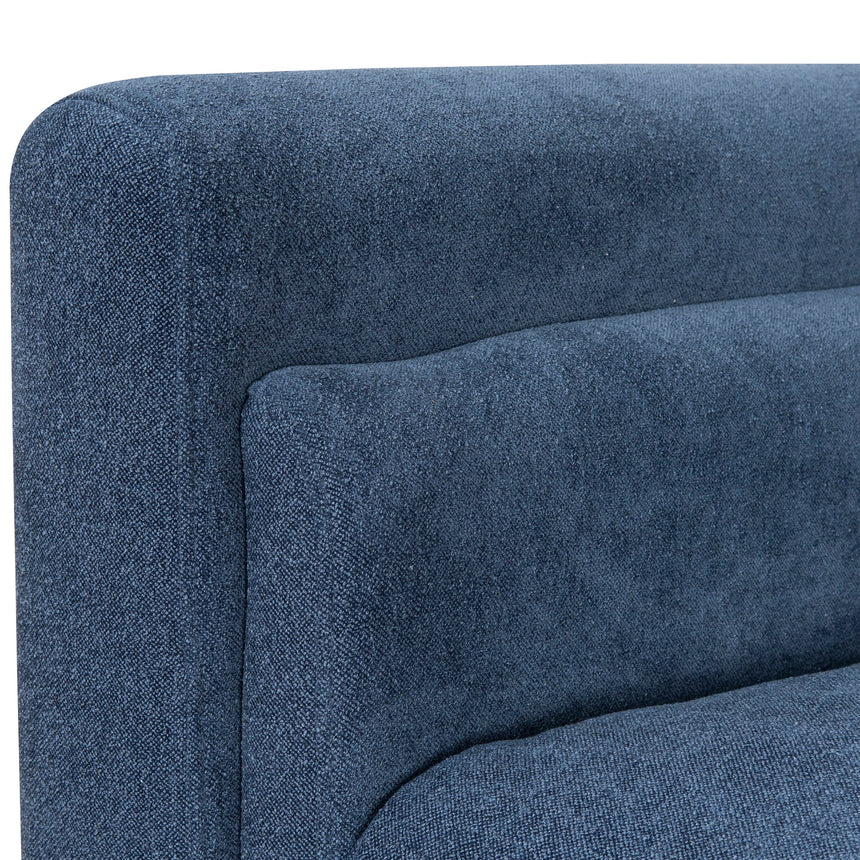 Fabric Armchair - Navy Blue - View 10