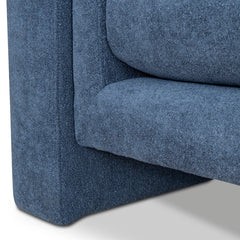 CLC10111-KSO 3 Seater Fabric Sofa - Navy Blue