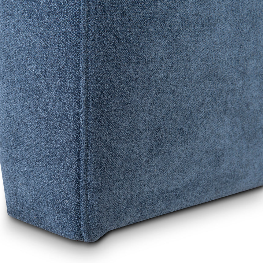3 Seater Fabric Sofa - Navy Blue - View 13