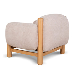 Natural Armchair | Nicki Blush | Myka Home