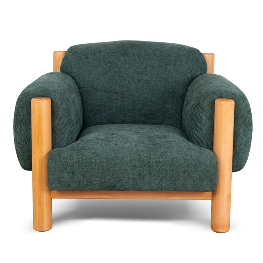 Natural Armchair | Bush Green | Myka Home