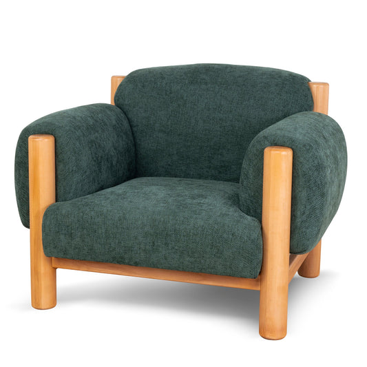Natural Armchair | Bush Green | Myka Home