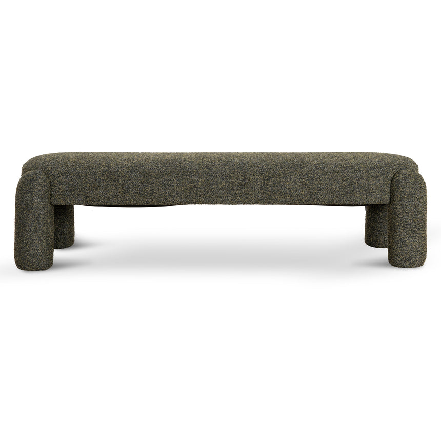 Long Ottoman - Basil Green - View 2