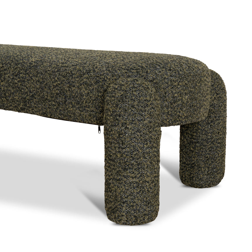 Long Ottoman - Basil Green - View 4